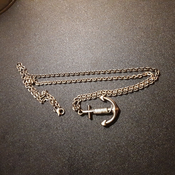 Anchor Necklace 23.5" - Picture 6 of 6